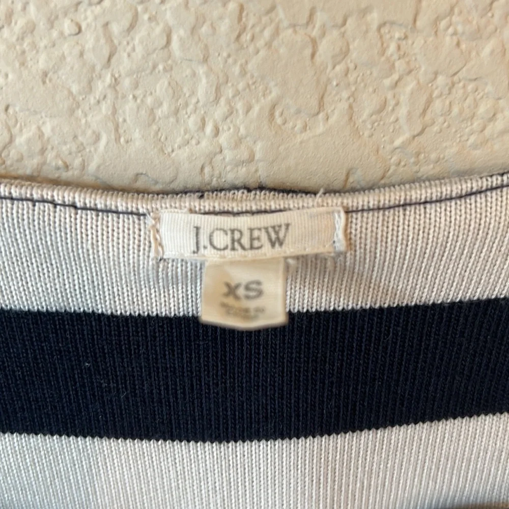 J. CREW Maritime Blazer Navy Stripe XS